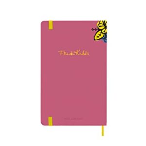 Moleskine Limited Edition Frida Kahlo 12 Month 2023 Weekly Planner, Hard Cover, Large (5" x 8.25"), Pink