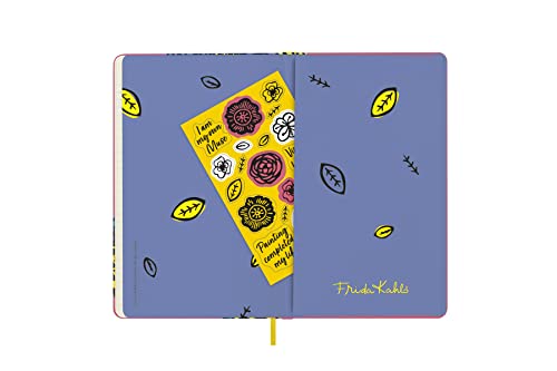 Moleskine Limited Edition Frida Kahlo 12 Month 2023 Weekly Planner, Hard Cover, Large (5" x 8.25"), Pink