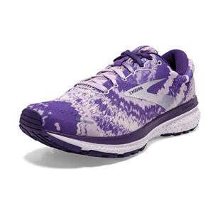 brooks women's ghost 13 running shoe - ultra violet/orchid/purple - 5.5 medium