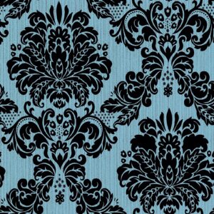 jz·home y1255 damask peel and stick wallpaper 17.7" x 9.8ft removable contact paper self-adhesive damask furniture paper drawer shelf liner vinyl decorative film