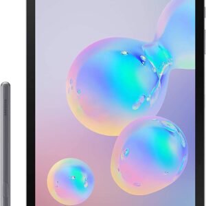 SAMSUNG Galaxy Tab S6 10.5", 128GB (WiFi + 4G LTE T-Mobile Locked) Android Tablet Mountain Grey - SM-T867U (Renewed) (with S-Pen)