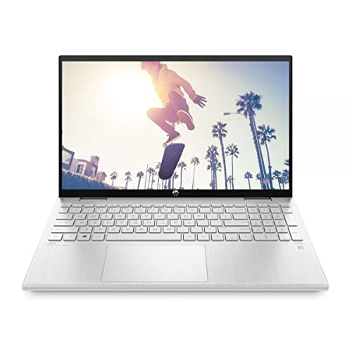 HP Pavilion x360 15-er0225od Convertible Laptop, 15.6" Touch Screen, Intel Core i5, 8GB Memory, 256GB Solid State Drive, Wi-Fi 6, Windows 11, 4Z370UA#ABA