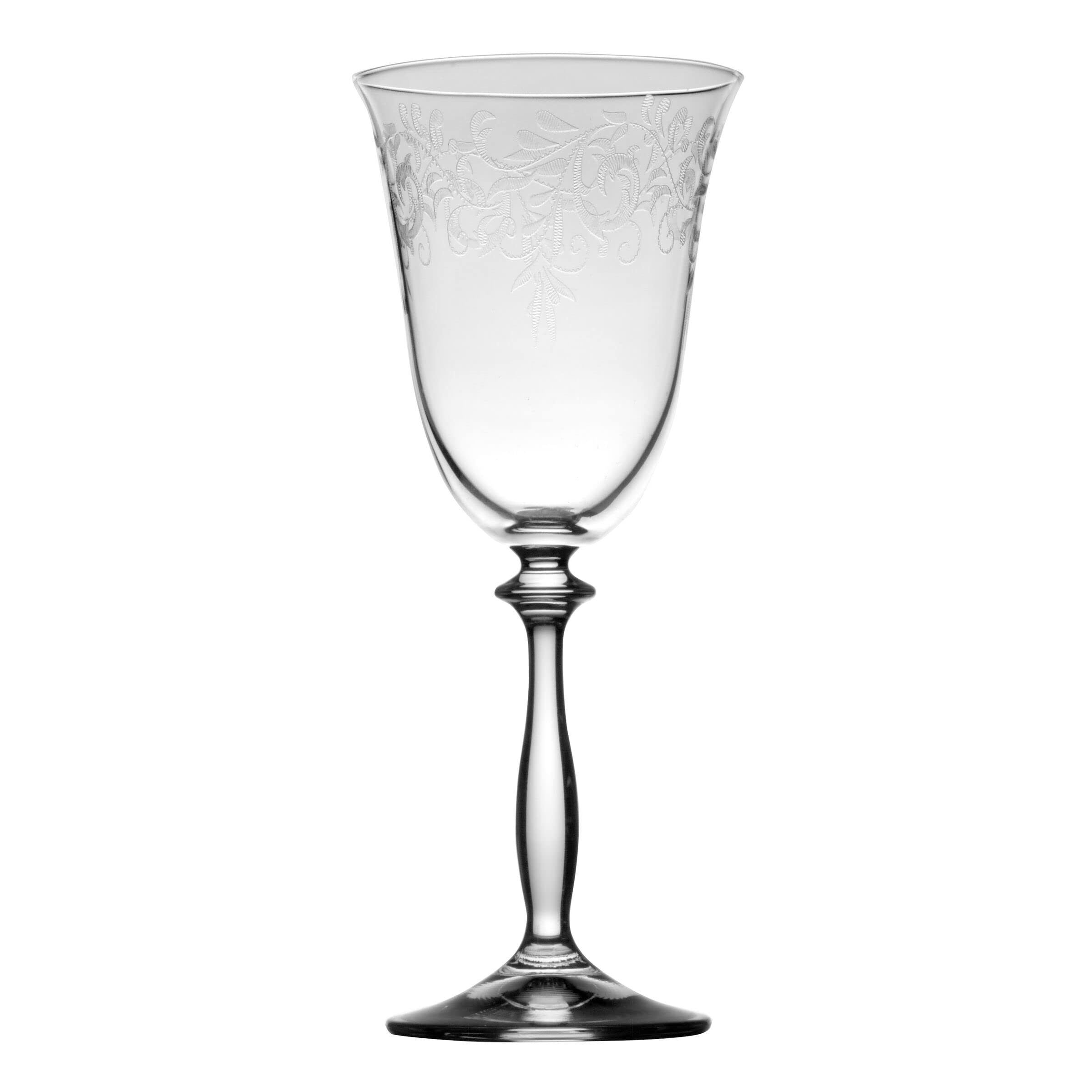 Mikasa Amelia White Wine Glasses, Set of 4, 9.5-Ounce, Clear