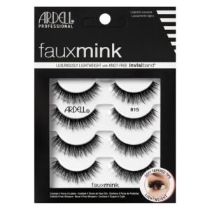 ardell faux mink 815 lashes, 4 pairs (pack of 1)
