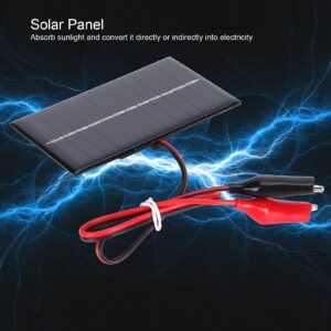 0.6W/6V Solar Panel Module DIY Polysilicon Solar Charger for Toys Lights 3.7V Battery