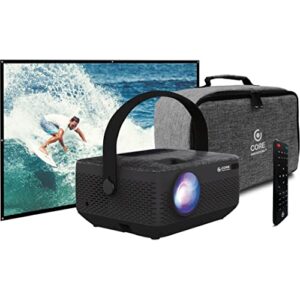 Core Innovations LCD Projector - 16:9 - Portable - Black