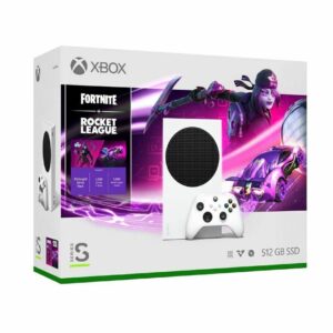 Microsoft Xbox Series S 512GB SSD All-Digital Console(Disc-Free Gaming), Wireless Controller, Up to 120 FPS, 1440p Gaming Resolution, HDR, AMD FreeSync, USB Extension Cable (Fortnite & Rocket League) (Renewed)