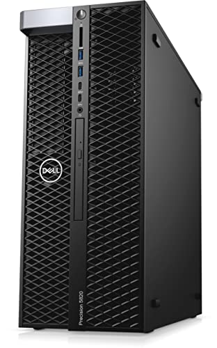 Dell Precision T5820 Workstation Desktop (2018) | Core Xeon W - 1TB SSD + 1TB SSD - 64GB RAM - Quadro P2200 | 8 Cores @ 4.5 GHz - 5GB GDDR5X Win 10 Pro