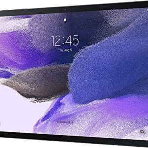 Samsung Galaxy Tab S7 FE 2021 Android Tablet 12.4” Screen WiFi 64GB S Pen Included Long-Lasting Battery Powerful Performance, Black (Renewed)