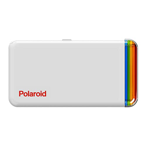 Polaroid Originals Hi-Print Bluetooth Photo Printer Bundle with Cartridge (2-Pack) and Film Kit with Acrylic Frames, Hanging Frames, and Stationery Storage Box (4 Items)