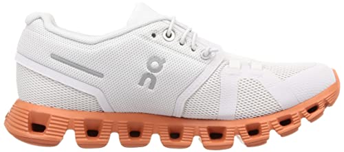On Cloud 5 Womens (Frost/Canyon, us_Footwear_Size_System, Adult, Women, Numeric, Medium, Numeric_6_Point_5)