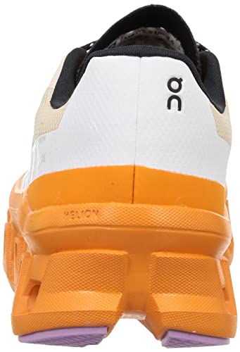 ON Women's Cloudmonster Sneakers, Fawn/Turmeric, 7 Medium US