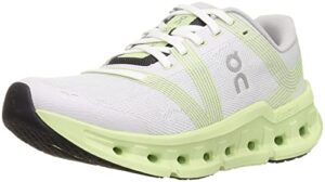 on cloudgo 55.98624 women's running shoes, white/meadow green, 7.5