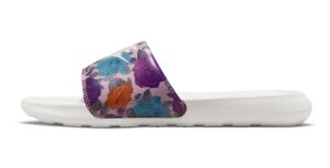 nike womens victori one slide sandals floral print (us_footwear_size_system, adult, women, numeric, medium, numeric_10)