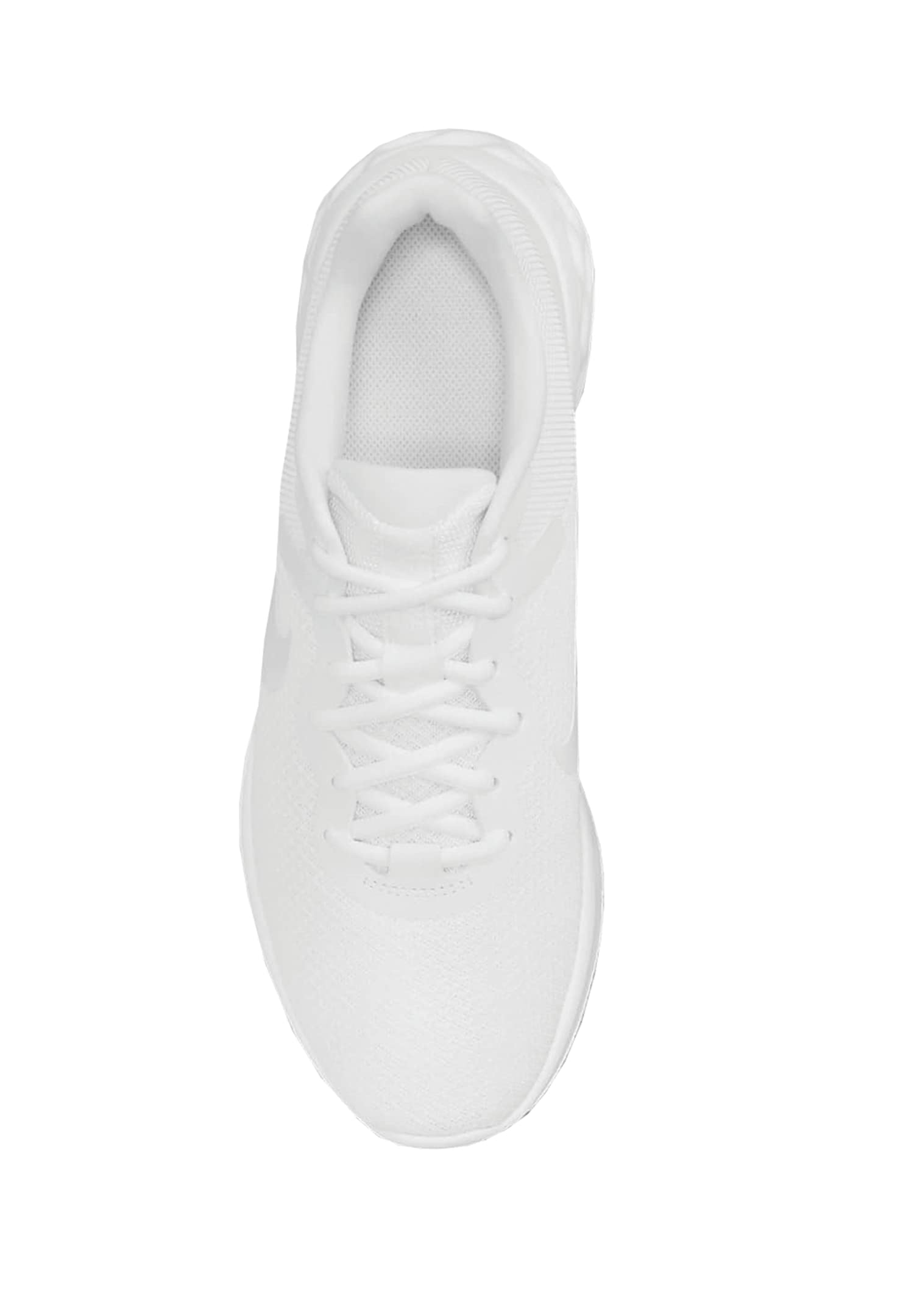 Nike Revolution 6 NN Mens Running Shoes, White/White-White, 7.5 M US