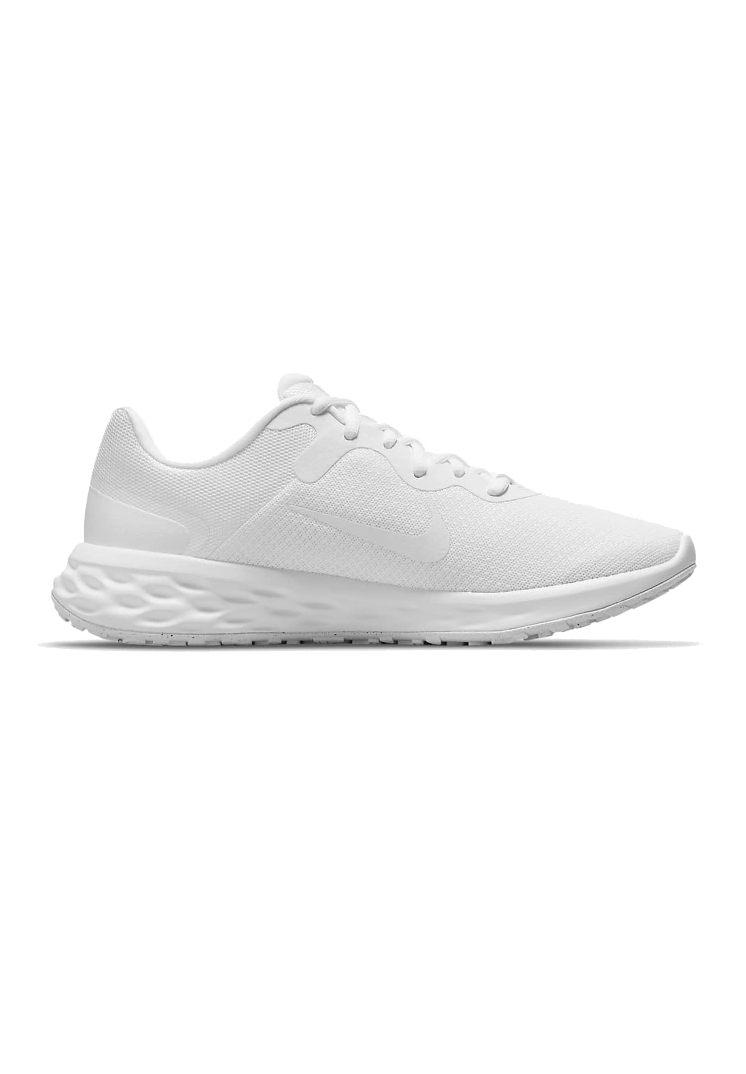 Nike Revolution 6 NN Mens Running Shoes, White/White-White, 7.5 M US