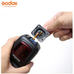 Godox V860II-S Hot Shoe Replacement Mount Foot, Speedlite Flash Repair Parts for V860II Sony Flash Hot Shoe Replacement (Upgrade Metal Version)