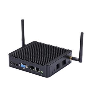 Kettop Barebones Firewall Appliance Mi3317 Intel Core I5 Processor Up to 2.6 Ghz (Barebone WiFi) Dual LAN Firewall Micro Appliance VPN Router Network Security Industrial Mini Pc