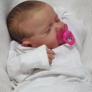 iCradle Lifelike Reborn Baby Doll 20 Inch Real Looking Weighted Reborn Girl Doll Best Birthday Set for Girls Age 3