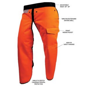 Notch Apron Style Chainsaw Chaps - Large (CCHAPR-L)