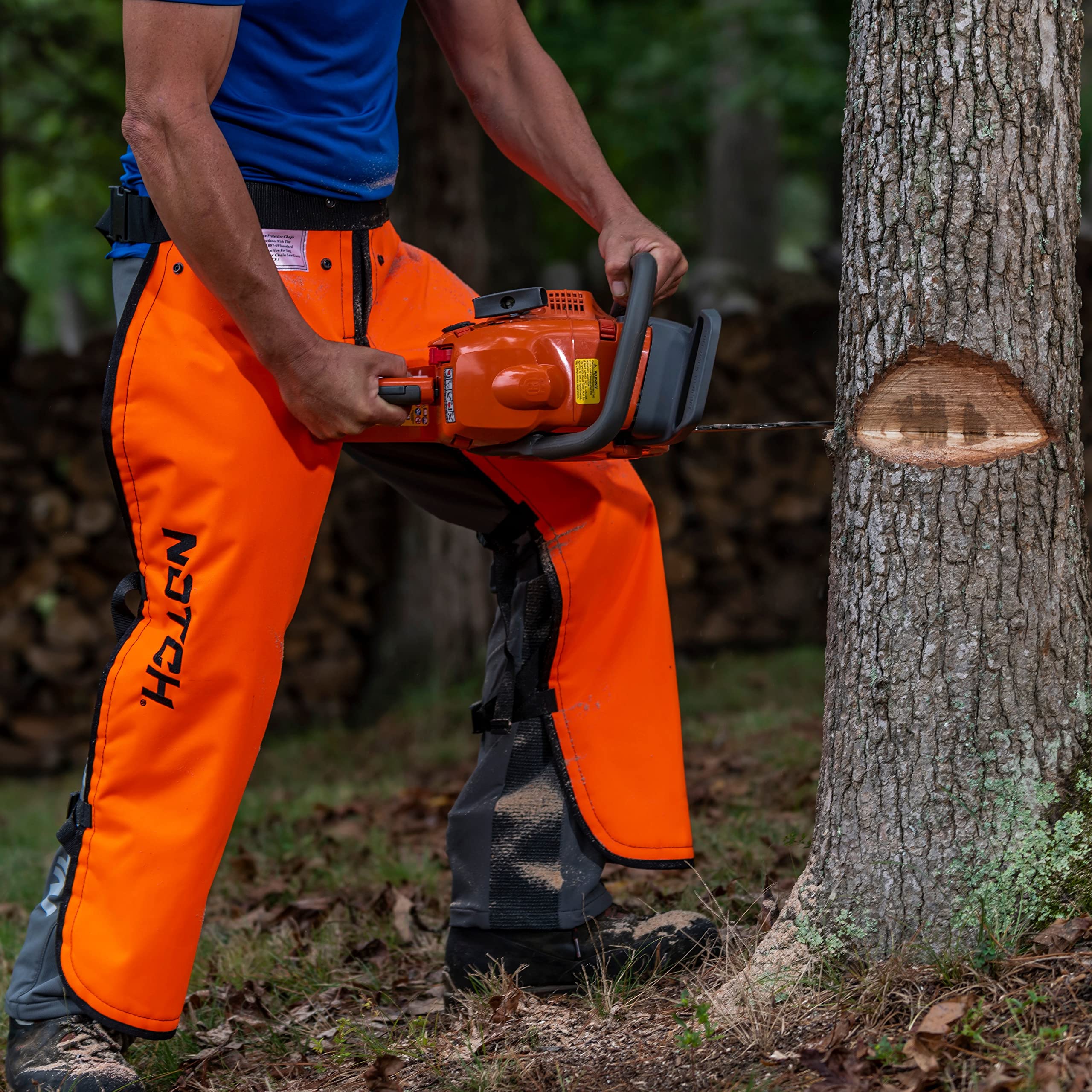 Notch Apron Style Chainsaw Chaps - Large (CCHAPR-L)