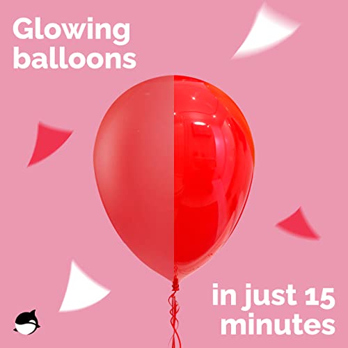 Orca Balloon Shine Spray (16oz) | Ultra Shiny Glow Spray for Latex Balloons. Balloon Brightener Spray for Lasting Gloss Finish (Brillo para Globos)