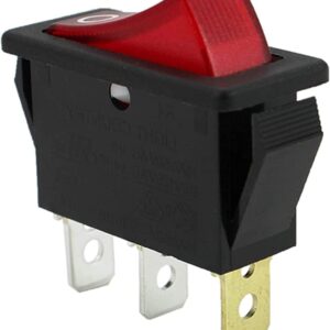 2 Pack 120927-24 120 Volt Rocker Switch Lighted On Off for FMI Desa Electric Fireplaces