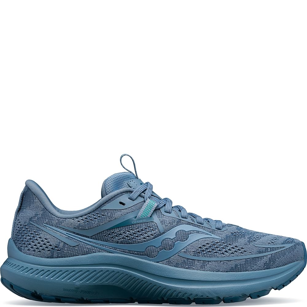 Saucony Omni 21 Women's Running Shoe, Blue, 8 Wide