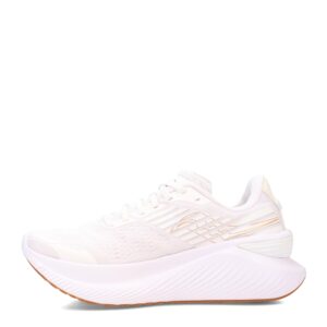 saucony women's endorphin shift 3 running shoe, white/gum, 8