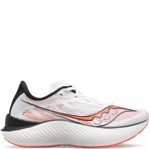 Saucony Women's Endorphin Pro 3 Running Shoe, White/Blck/Vizi, 8