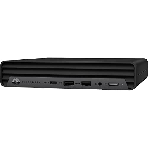 HP EliteDesk 800 G8 Desktop Computer - Intel Core i5 11th Gen i5-11500T Hexa-core (6 Core) 1.50 GHz - 16 GB RAM DDR4 SDRAM - 512 GB M.2 PCI Express NVMe SSD - Desktop Mini (Renewed)