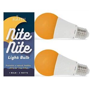 Nite-Nite Light Bulb. Natural Baby Sleep Aid. Promotes Healthy Sleeping Habits for Baby and Mother | Certified by The National Parenting Center. (e26 (Standard) (Pack of 2)