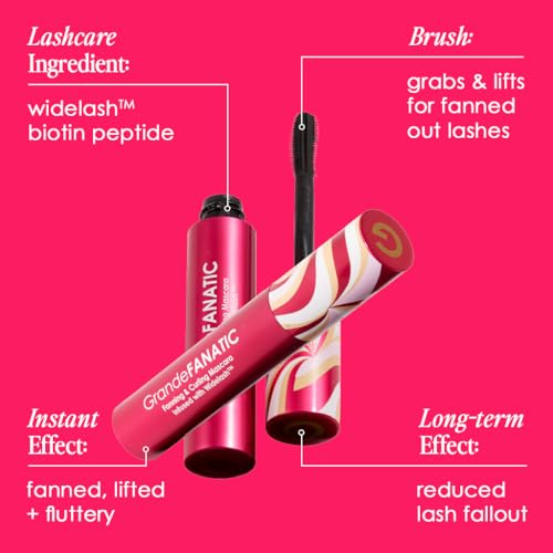 Grande Cosmetics GrandeFANATIC Fanning and Curling Mascara, 0.37 oz.