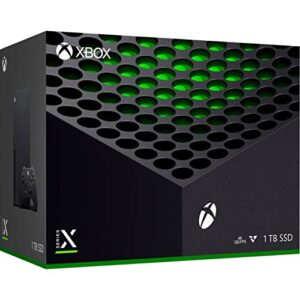 Xbox Series X 1TB Gaming Console Console + 1 Wireless Controller - Backward Compatible with Thousands of Games, Fine-Tuned Performance, True 4K Gaming, Up to 120 FPS - HDMI_Cable