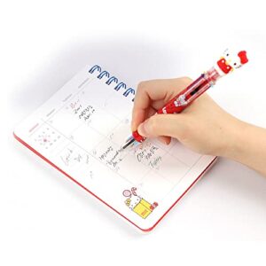 2019 Hello Kitty 365 Daily Planner Scheduler Diary Ver.2 (1PC) : Red / Blue (Blue)