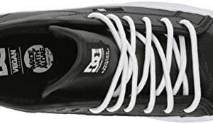 DC Women's Manual HI WNT Skate Shoe, Black/White, 8.5