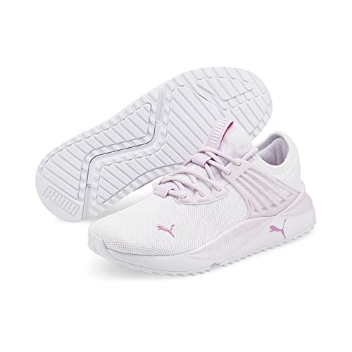 PUMA Women's Pacer Future Sneaker Wht/Lvndr 7 Medium US
