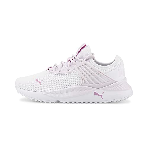 PUMA Women's Pacer Future Sneaker Wht/Lvndr 7 Medium US