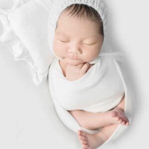 Newborn Photography Props Swaddle Wraps for Baby Boys Girls Baby Photo Props Shoot Stretch Blanket