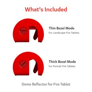 Osmo - Reflector for Fire (2021) - Works with HD 8 (10th and 12th Generation) & Fire HD 10 (11th Generation) (Required for Horizontal Positioning)