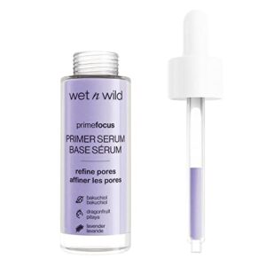 wet n wild prime focus pore minimizing facial serum primer makeup extending | reduces pores | improves skin texture | exfoliates | retinol alternative, hydrating