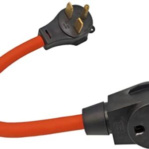 Fullsky FC-63651 Male Plug 6-30P to Female 6-50R Welder Adapter, Welder Heavy Duty Adapter generator adapter