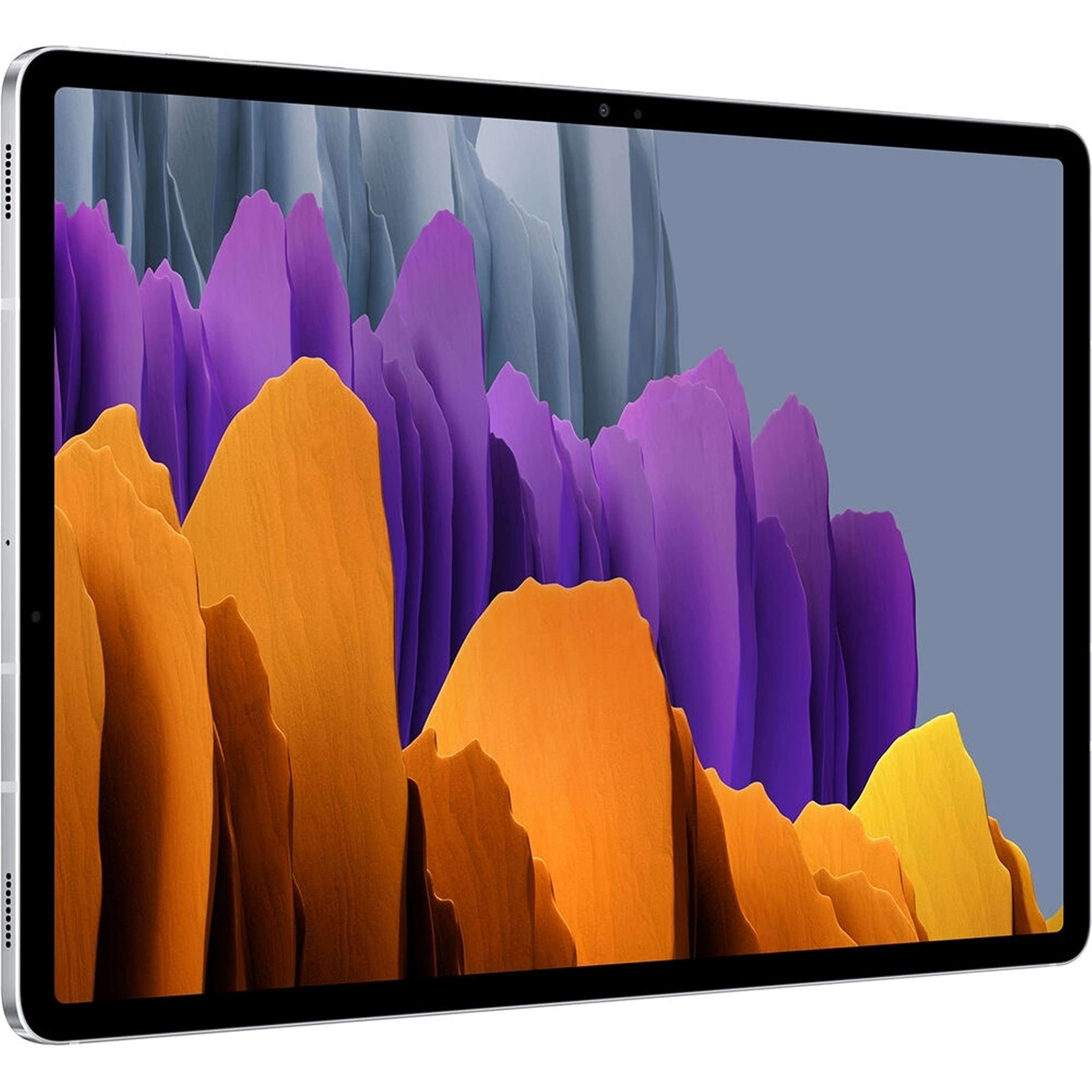 SAMSUNG Galaxy Tab S7+ 12.4" Tablet 128GB WiFi Snapdragon 865 Plus 3.09GHz, Mystic Silver (Renewed)