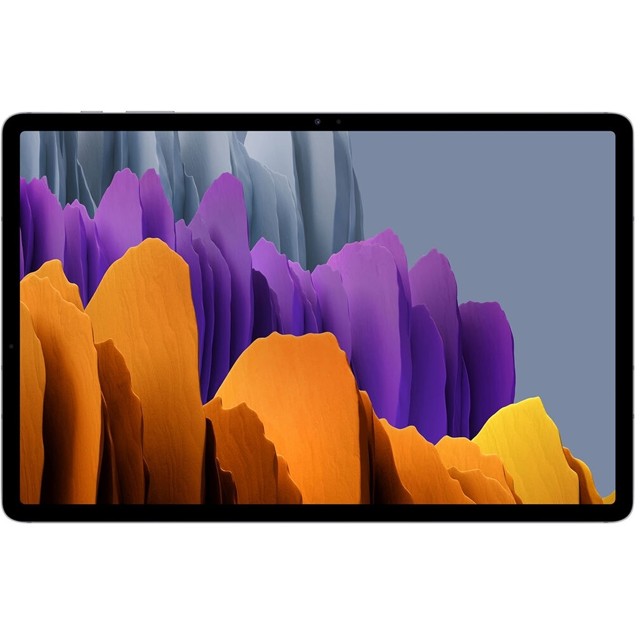 SAMSUNG Galaxy Tab S7+ 12.4" Tablet 128GB WiFi Snapdragon 865 Plus 3.09GHz, Mystic Silver (Renewed)