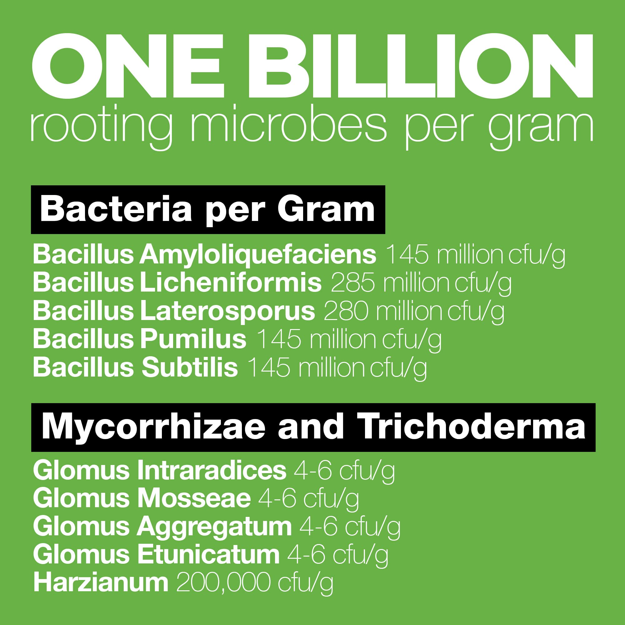 TPS Billions Concentrated Microbial Root Enhancer, 100% Water-Soluble with Mycorrhizae, Bacteria and Trichoderma, 8 oz (1/2 Pound)