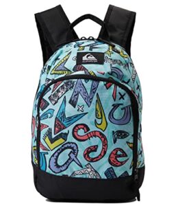 quiksilver boys chompine backpack, iced aqua, one size