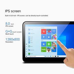 Pipo X2S Mini PC 8inch 1280 * 800 IPS Screen Windows 10 Tablet PC Z3735 Mini Desktop 2G Ram 64G ROM TV Box BT4.0 WiFi RJ45