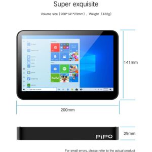 Pipo X2S Mini PC 8inch 1280 * 800 IPS Screen Windows 10 Tablet PC Z3735 Mini Desktop 2G Ram 64G ROM TV Box BT4.0 WiFi RJ45