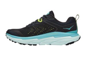 hoka one one womens challenger atr 6 running shoes sneakers trainers (blue graphite - blue glass, 8.5, us)