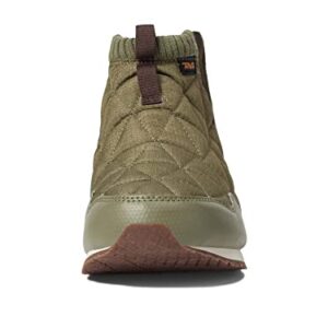 Teva Women's Reember Mid Moccasin, Burnt Olive, 8